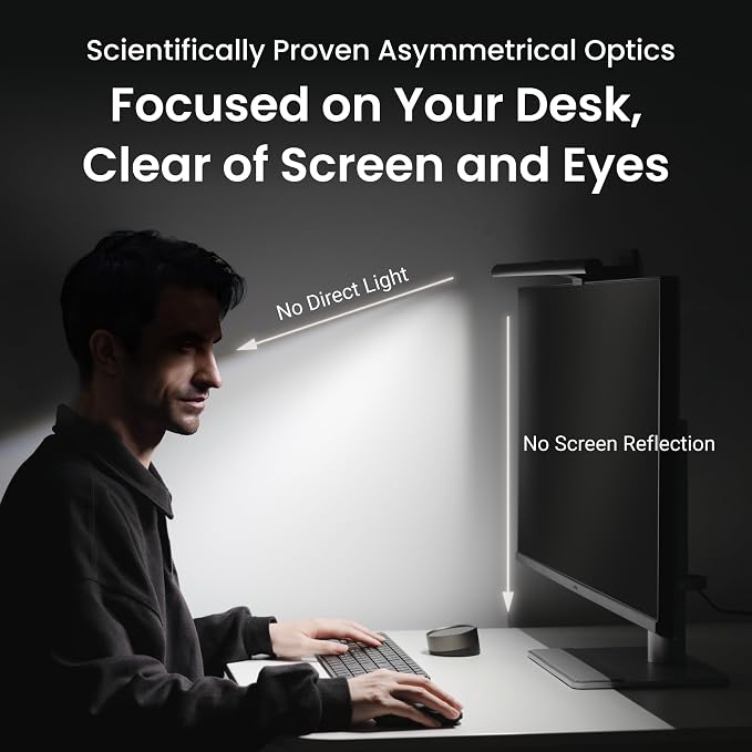 BenQ ScreenBar Halo 2 LED Monitor Light Bar - Image 8