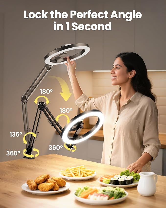 Ring Light Overhead Camera Phone Mount - Image 3