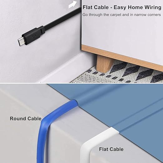 weishan 50ft Power Extension Cable Compatible - Image 7