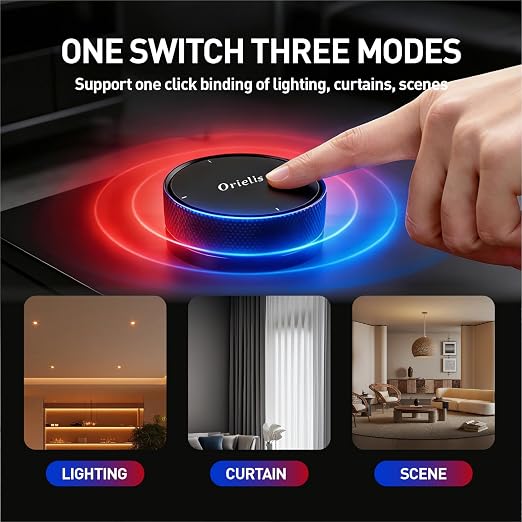 Zigbee Switch, Zigbee Button, Wireless Smart Button, Supports to Create Smart - Image 2