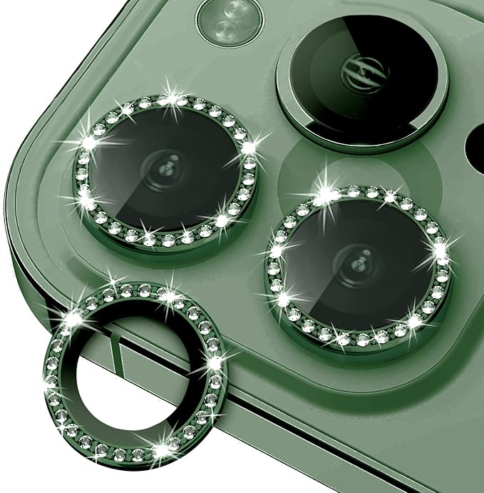 Bling Diamond Individual Camera Lens Protector by Xfilm
