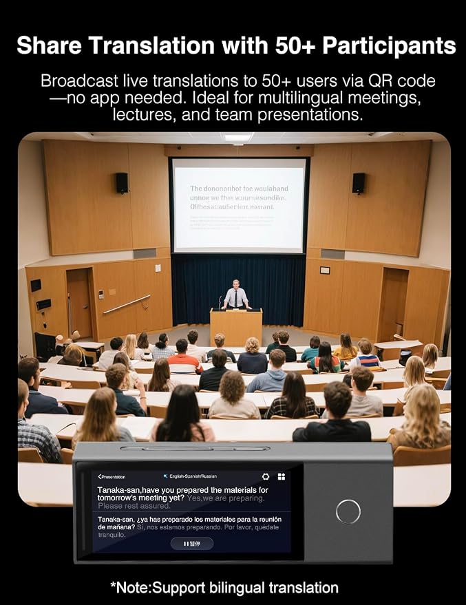 Timekettle X1 AI Interpreter Hub — 40-Language, Two-Way Translation Device - Image 3