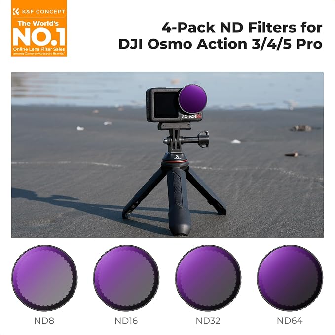 K&F CONCEPT Push-in Fit ND Filter Kit Compatible - Image 2