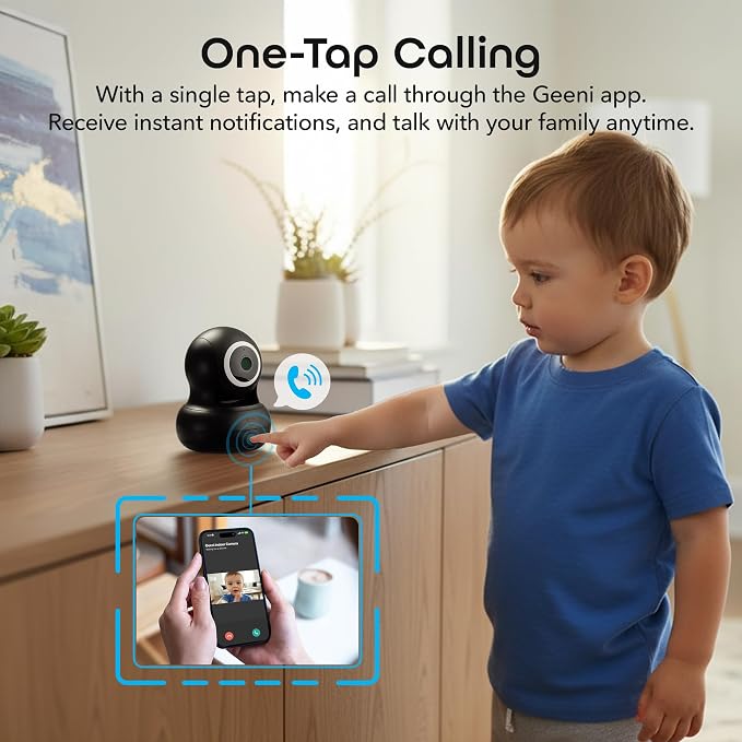 Geeni Sentinel Smart 2K Indoor Security Camera - Image 5