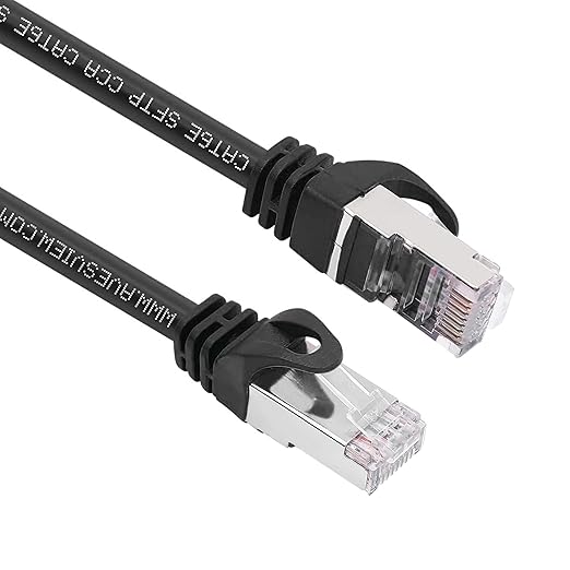 CAT 6 Shielded 50 ft Ethernet Cable, Indoor High-Speed 10Gbps Snagless Shielded - Image 3
