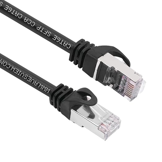 Shielded CAT 6 Ethernet Cable 10FT, Indoor High-Speed 10Gbps Snagless 10 FT - Image 3