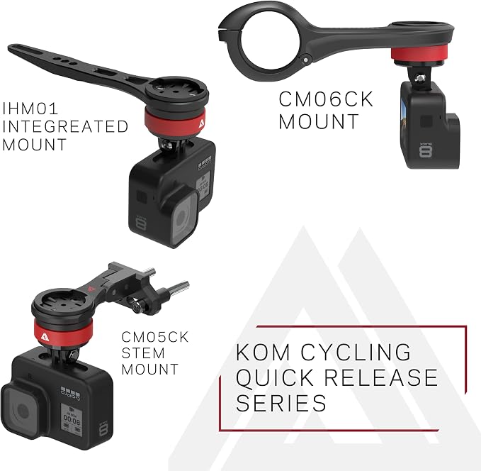 KOM Cycling CM06 Quick Release GoPro Computer Mount - Image 7