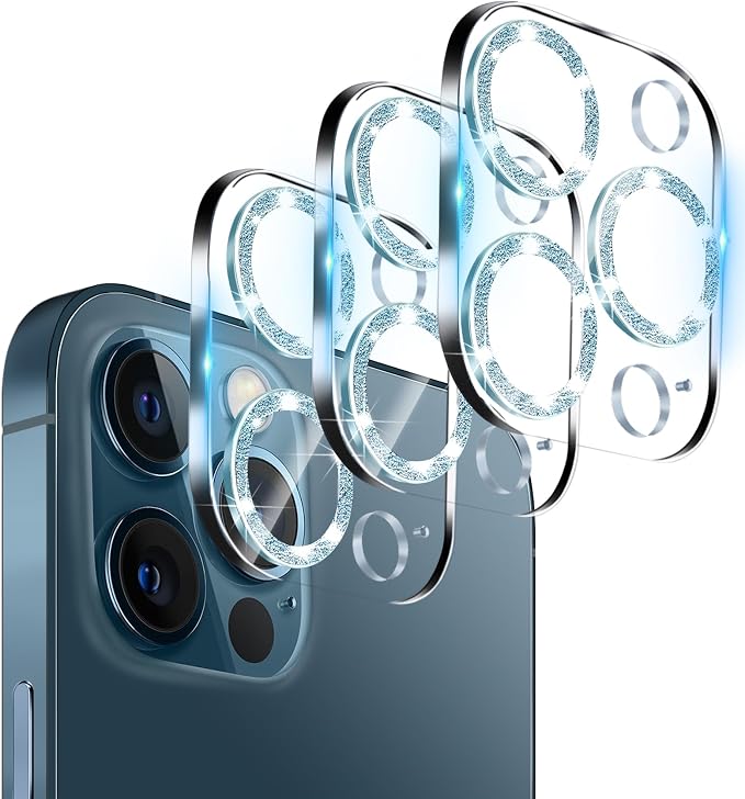 Dengduoduo 3 Pack Tempered Glass Camera Lens Protector by Dengduoduo