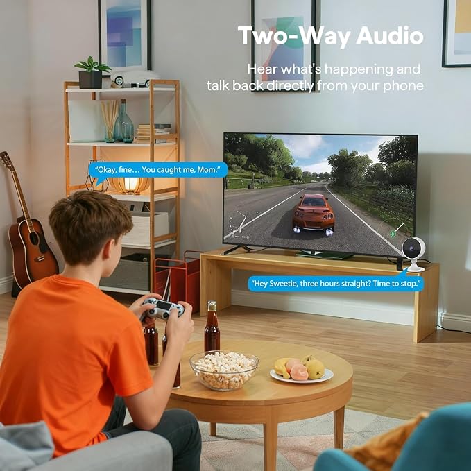 2K Wireless Cameras for Home Security Camera, Pet Camera Indoor - Image 6