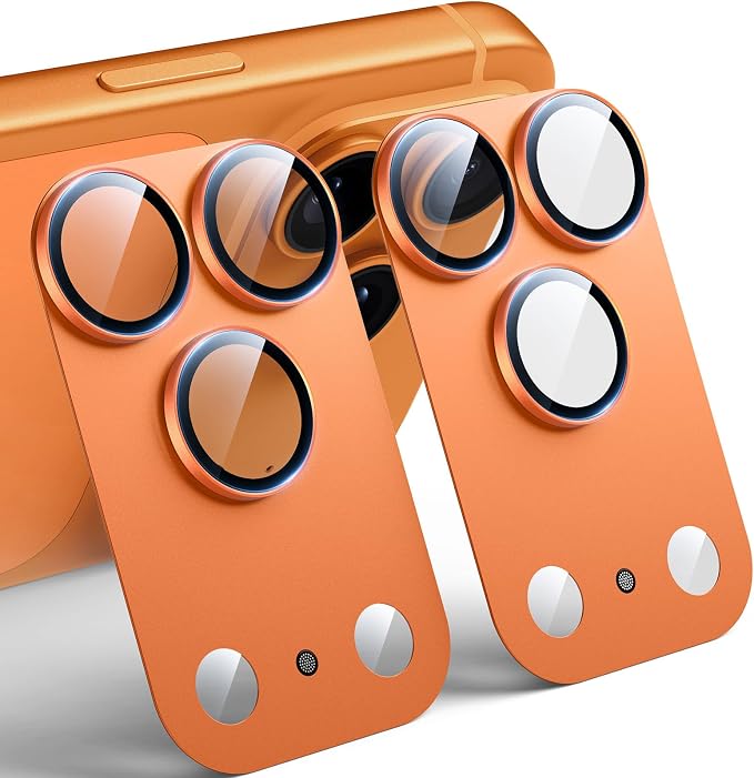 TAURI 2 Pack for iPhone 17 Pro Max Camera Lens Protector, Full Coverage by TAURI