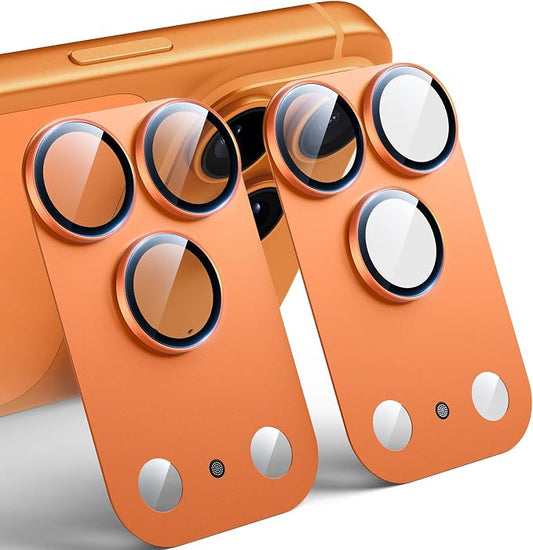 TAURI 2 Pack for iPhone 17 Pro Camera Lens Protector, Full Coverage by TAURI