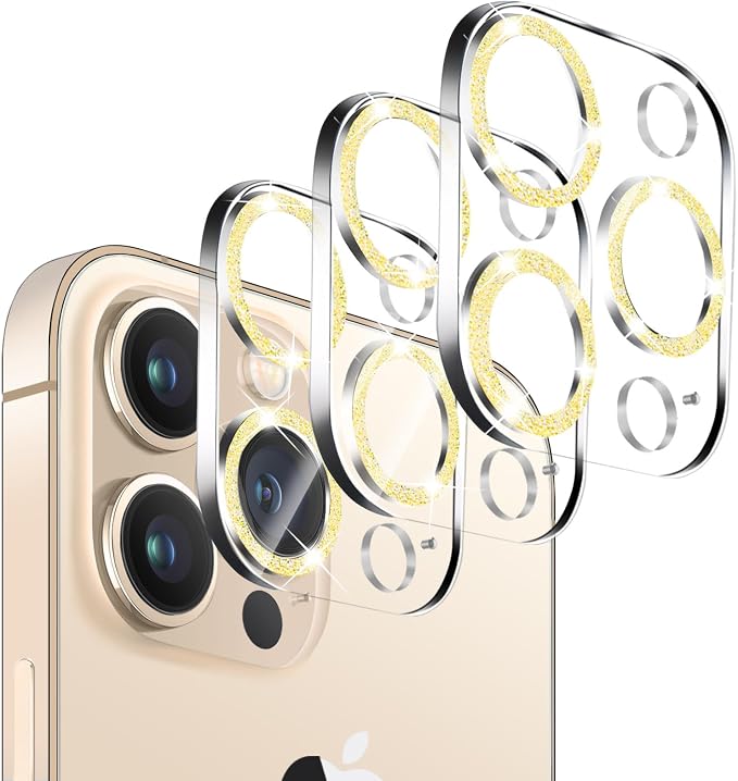 3 Pack Dengduoduo Tempered Glass Camera Lens Protector by Dengduoduo