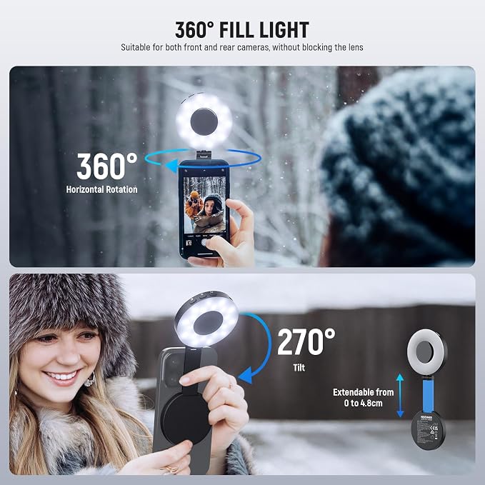 NEEWER ENTRY LEVEL VERSION Magnetic Selfie Light Compatible - Image 4