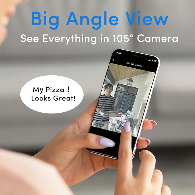 Kangaroo Wireless Doorbell+Chime, HD Camera, Easy Setup, Battery Power - Image 4