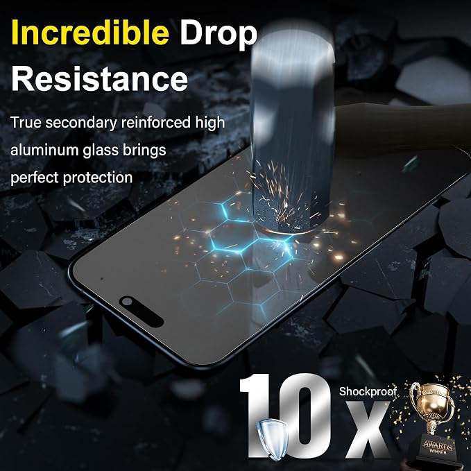 YWXTW 2 Pack Matte Screen Protector - Image 5