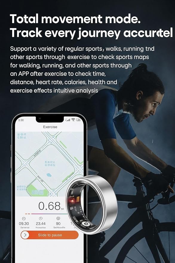 ALZEN Smart Ring – Titanium Waterproof Ring - Image 7