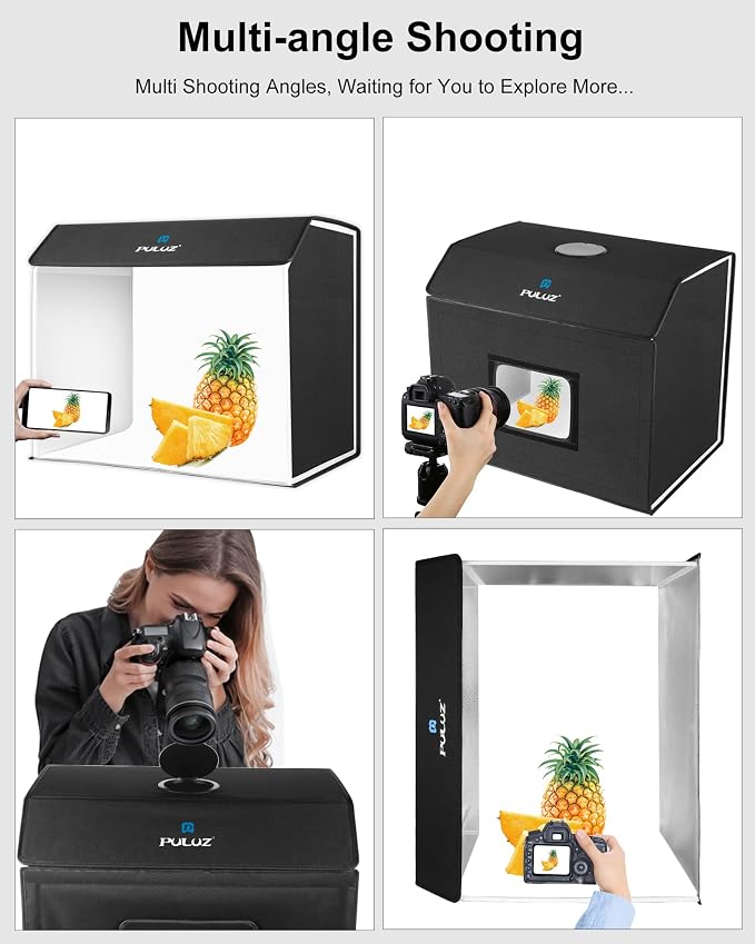 Light Box Photography, PULUZ 24x16 inch Portable Photo Box - Image 6
