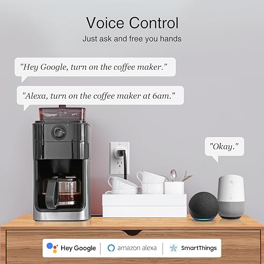 GHome Smart Plug, WiFi Smart Plugs Compatible - Image 3