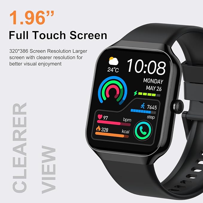 Smart Watch, 1.96"HD Smartwatch - Image 5