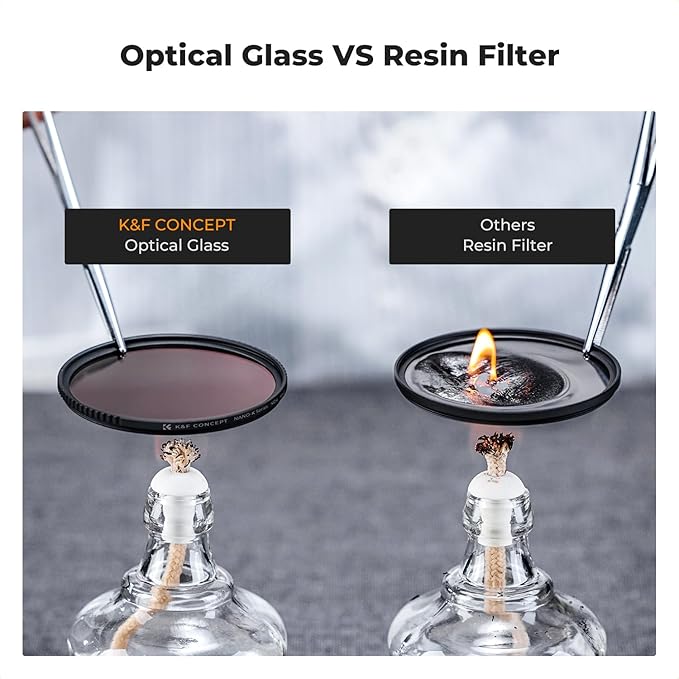 K&F CONCEPT 37mm UV/CPL/ND Lens Filter Kit-18 Multi-Layer Coatings, UV Filter + - Image 3