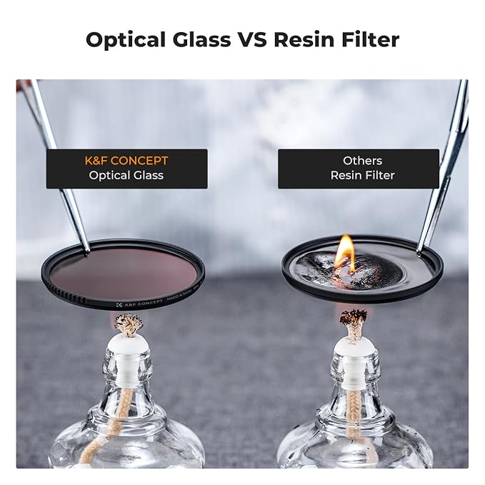 K&F CONCEPT 46mm UV/CPL/ND Lens Filter Kit-18 Multi-Layer Coatings, UV Filter + - Image 3