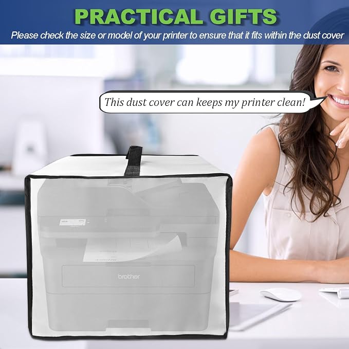 Printer Cover for Brother, Waterproof Anti-Static Thick Dust Cover, Printer - Image 8