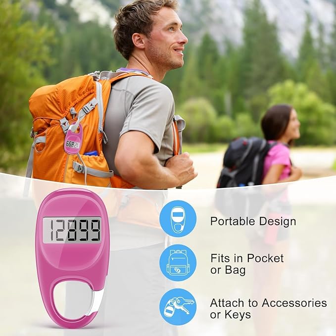 Simple Pedometer for Walking, Accurate Step Tracker - Image 5