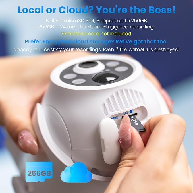 Eseecloud Dual Lens Solar Security Camera Wireless Outdoor, 5GHz Wi-Fi - Image 5