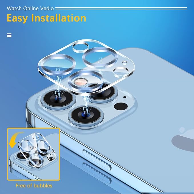 UniqueMe Camera Lens Protector Compatible - Image 4