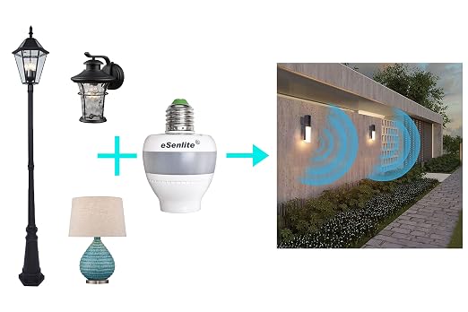 Smart Radar Motion Sensor Light Socket Adapter – E26/E27 Screw-in Add-On - Image 6