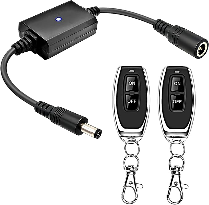 DC 3.6V-24V 5V Wireless Remote Control Switch 5.5 mm x 2.5 mm Plug 2 by Urant