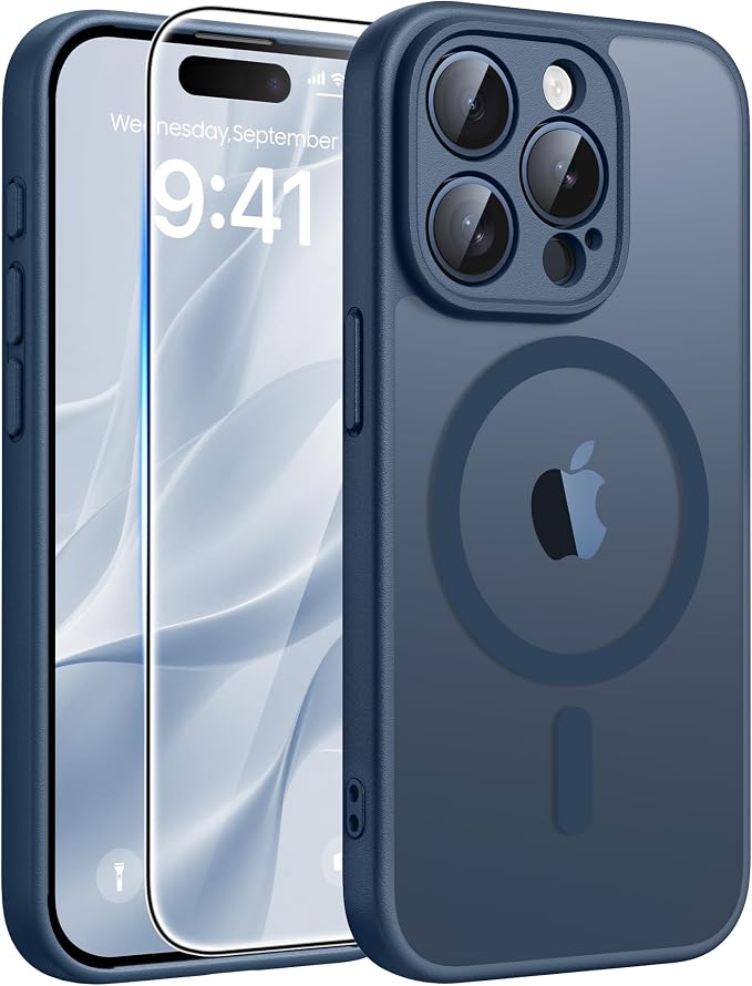 FNTCASE for iPhone 15 Pro Case: Translucent Matte Cases by FNTCASE