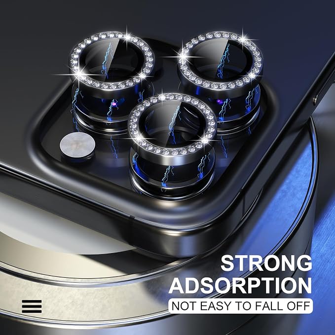 Choiche Compatible for iPhone 15 Pro/iPhone 15 Pro Max Camera Lens Protector - Image 6