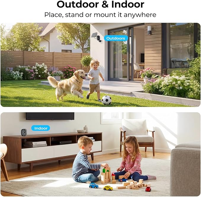 Security Cameras Wireless Outdoor 2K Solar Powered WiFi Cameras - Image 9