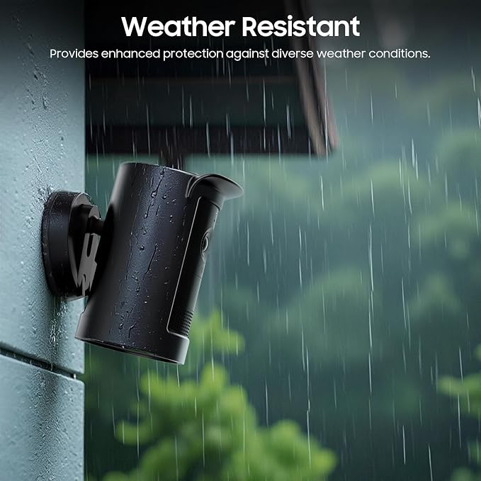 Fintie Silicone Case for Ring Outdoor Cam Plus, Soft Silicone Weather Resistant - Image 3