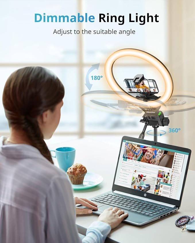 UBeesize 12'' LED RGB Ring Light - Image 5