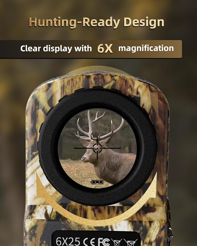 AOFAR HX-700N Hunting Range Finder 700 Yards Waterproof Archery Rangefinder - Image 4