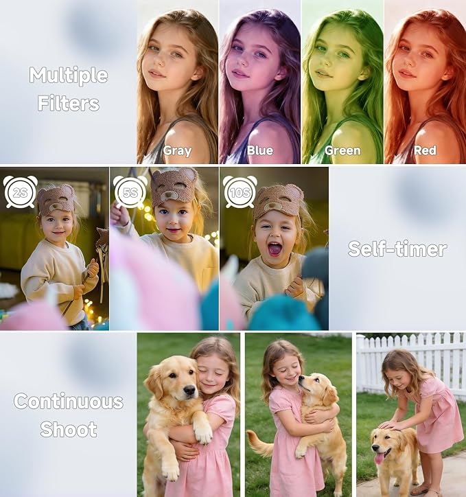 Digital Camera, 44MP FHD 1080P Point and Shoot Digital Camera - Image 4