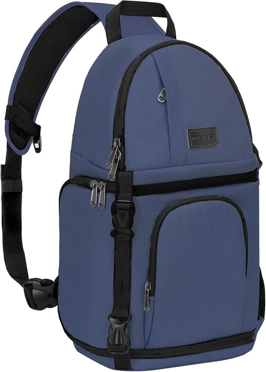 MOSISO Camera Sling Bag, DSLR/SLR/Mirrorless Camera Case Shockproof Photography by MOSISO