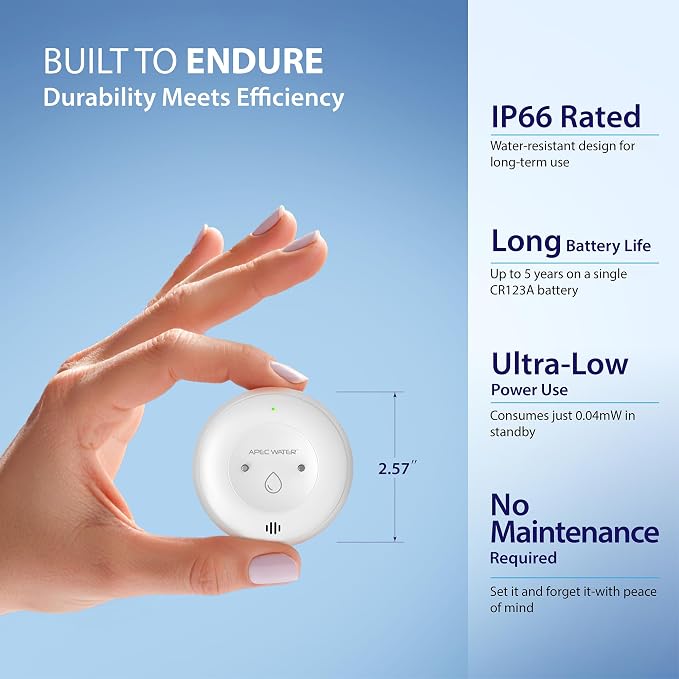 APEC WATER WiFi Water Leak Detector - Image 5