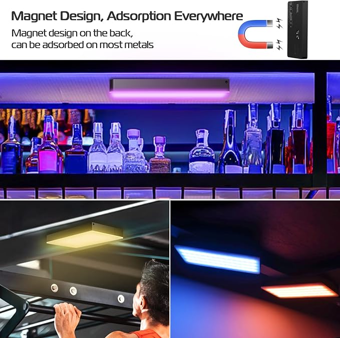 ULANZI LT002 RGB Video Light, Portable LED Camera Light Panel 0-360 Full Color - Image 4