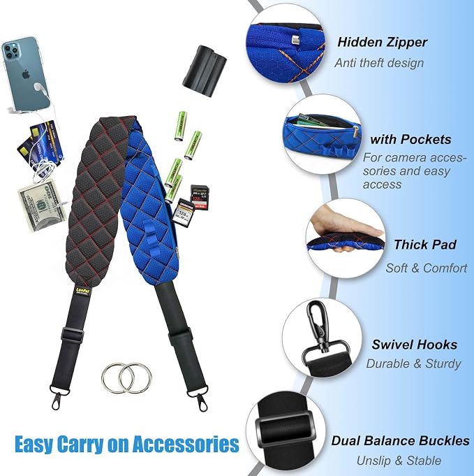 Ultra Comfortable Camera Strap - Image 2