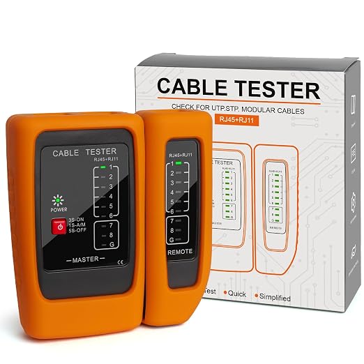Network & Ethernet Cable Tester, - Image 2