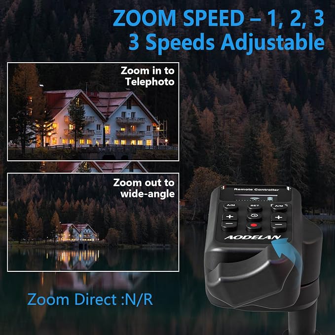 Upgraded Wireless Camcorder Remote Control Zoom Controller - Image 5