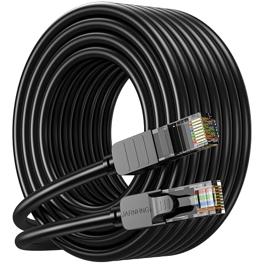 Cat 6 Ethernet Cable 30 ft, Indoor/Outdoor High Speed 10Gbps Internet Cable by Unknown