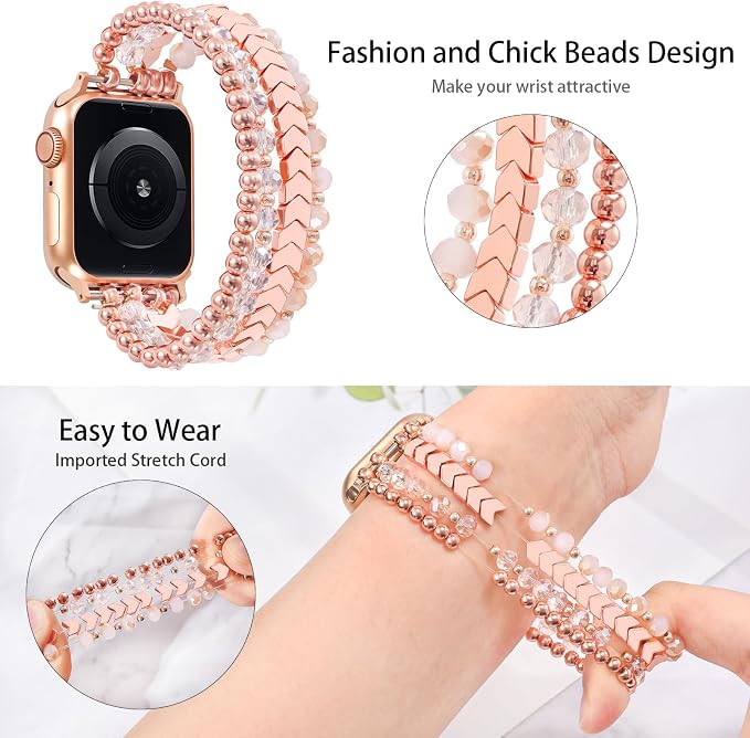 MOFREE Beaded Bracelet Compatible - Image 3