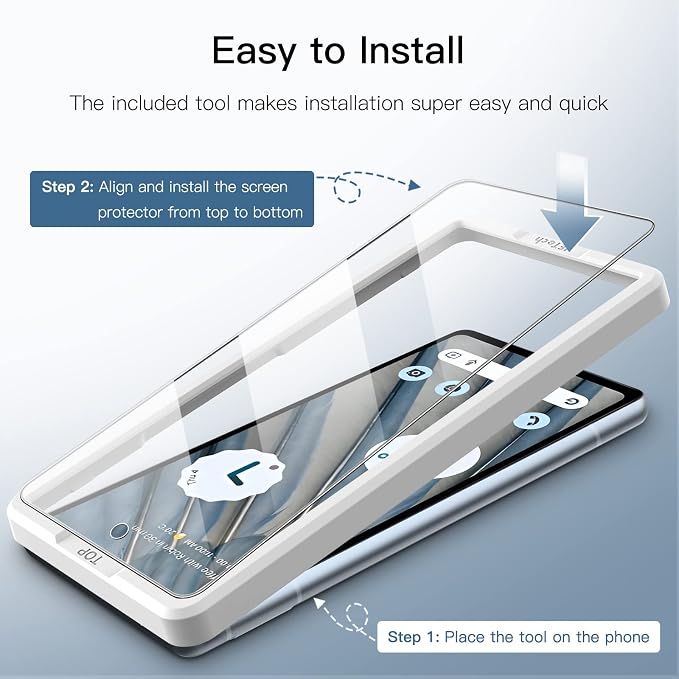 JETech Screen Protector for Google Pixel 7a 6.1-Inch - Image 4