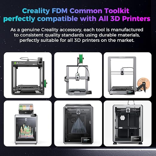 Creality Official 3D Printer Tool Kit, Cleaning/Assembly/Disassembly/Filament - Image 7