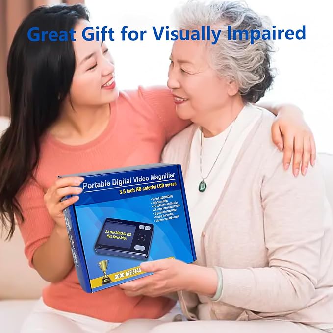 Digital Magnifier 3.5 Inch, 2X-32X Zoom Portable Digital Video Magnifier - Image 7