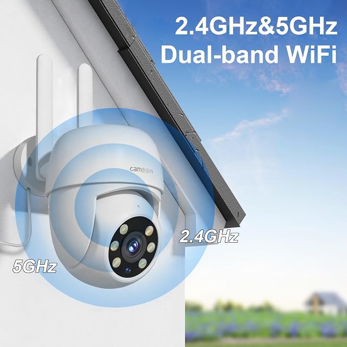 WiFi Security Camera Outdoor Wired, 2.4/5GHz Wi-Fi Camera - Image 2
